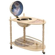 Globebar eucalyptushout groen 70x45x88 cm