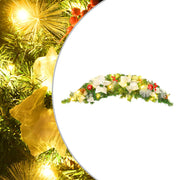 Kerstboog 90 cm groen met 20 LED-lampjes