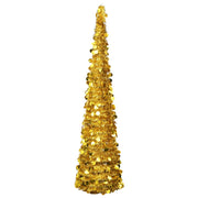 Kunstkerstboom pop-up 180 cm goud