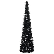 Kunstkerstboom pop-up 180 cm zwart