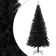 Kunstkerstboom 210 cm PVC zwart