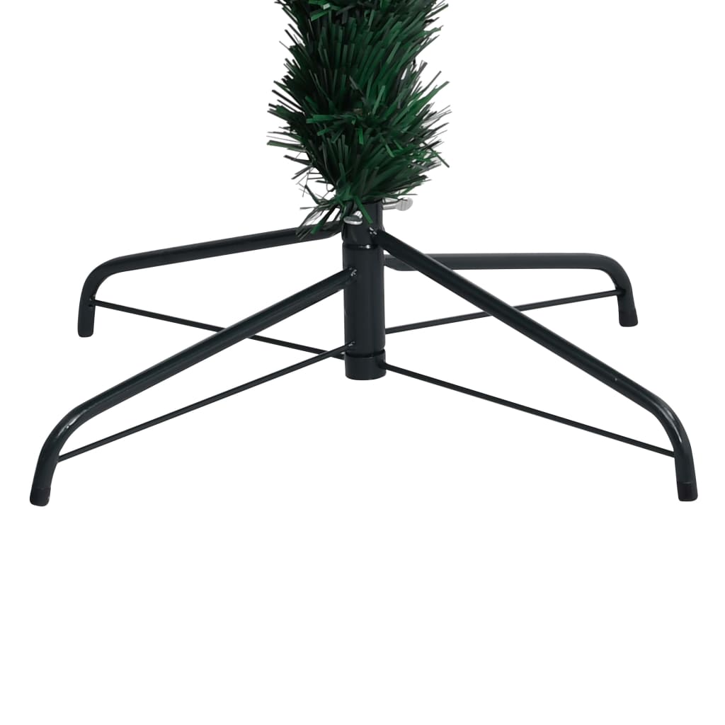 Kunstkerstboom Met Standaard 180 Cm Glasvezel Groen 180 x 80 cm