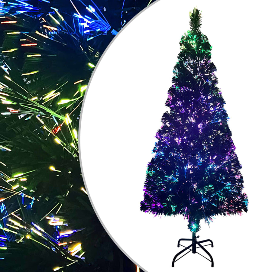 Kunstkerstboom met standaard 210 cm glasvezel groen