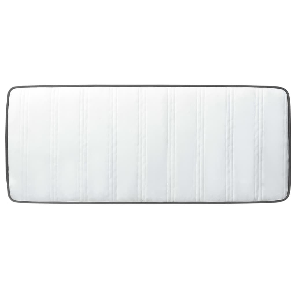 Boxspring Stof Donkergrijs 80 x 200 cm 24.5 cm
