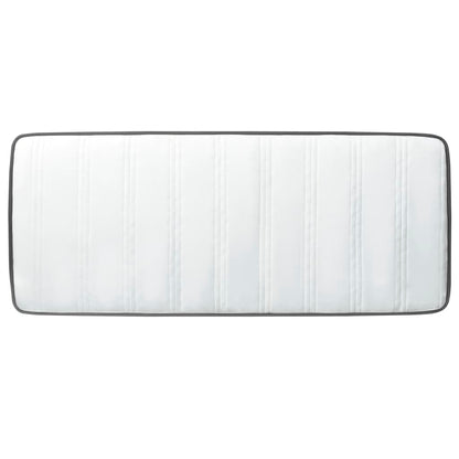 Boxspring Stof Donkergrijs 100 x 200 cm 24.5 cm