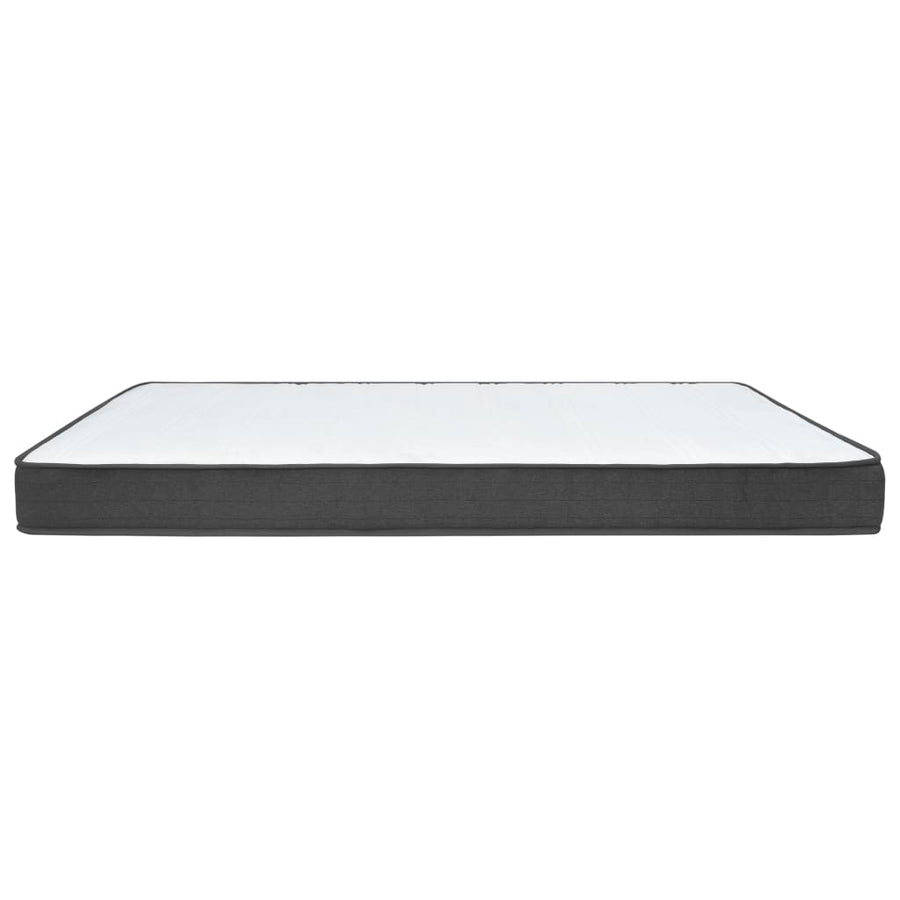 Boxspring Stof Donkergrijs 120 x 200 cm 24.5 cm