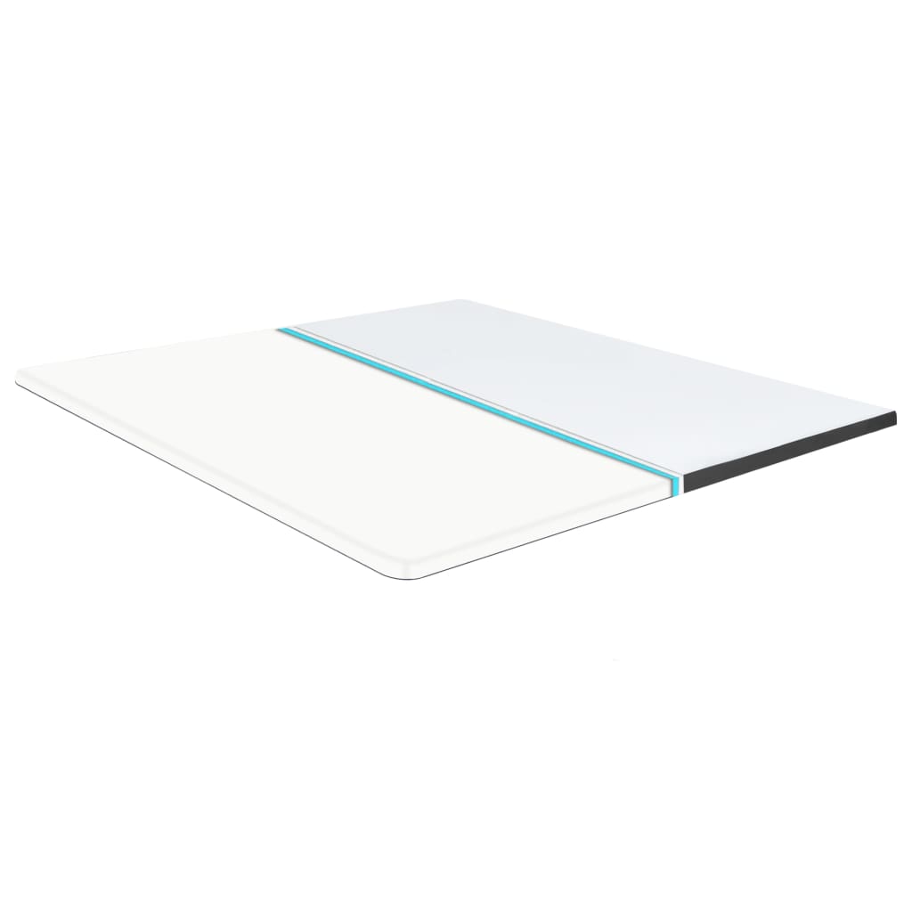 Boxspring Stof Donkergrijs 160 x 200 cm Effen hoofdeinde + 24,5 cm bedbodem
