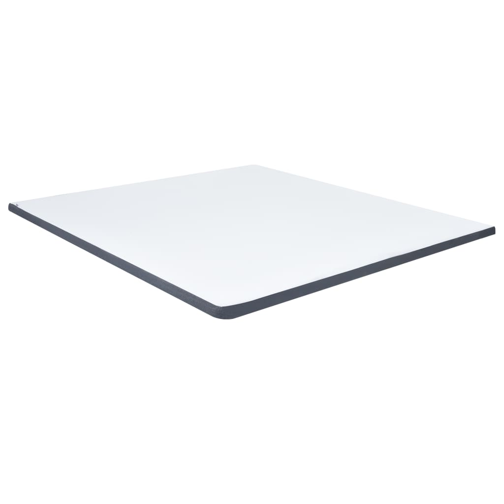 Boxspring Stof Donkergrijs 180 x 200 cm plain headboard 245 cm bed base