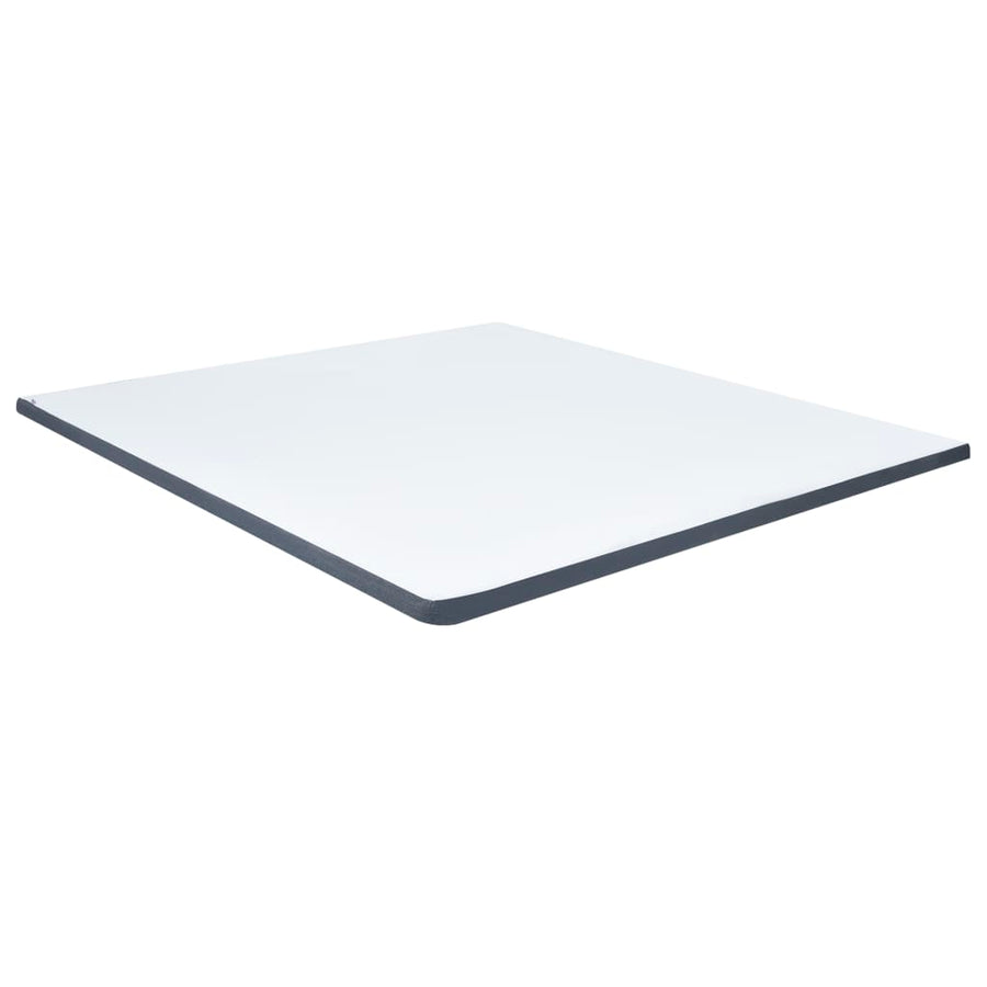 Boxspring Stof Donkergrijs 180 x 200 cm plain headboard 245 cm bed base