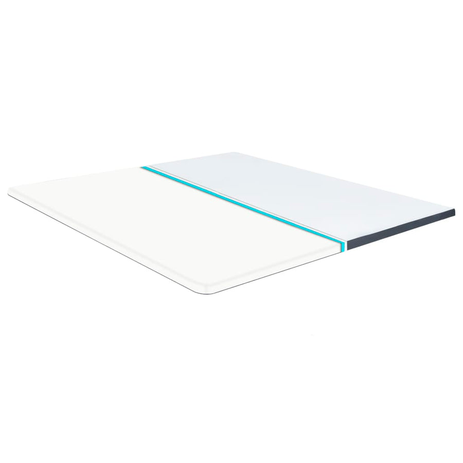 Boxspring Stof Donkergrijs 200 x 200 cm