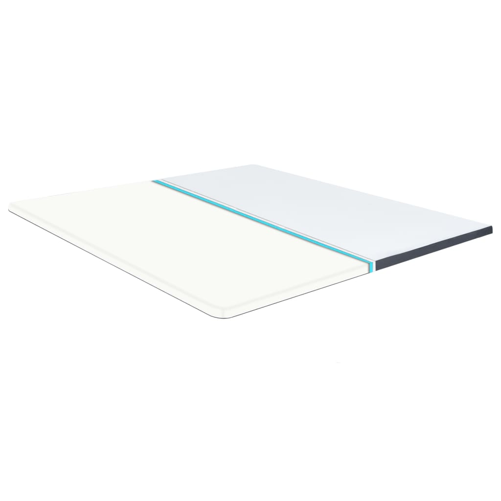 Boxspring Stof Donkergrijs 180 x 200 cm Vierkant hoofdeinde + 24,5 cm bedbodem