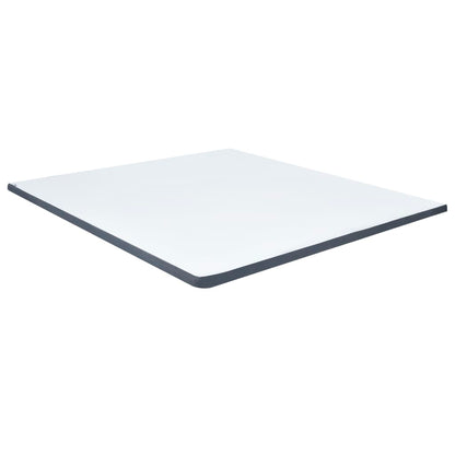 Boxspring Stof Donkergrijs 200 x 200 cm