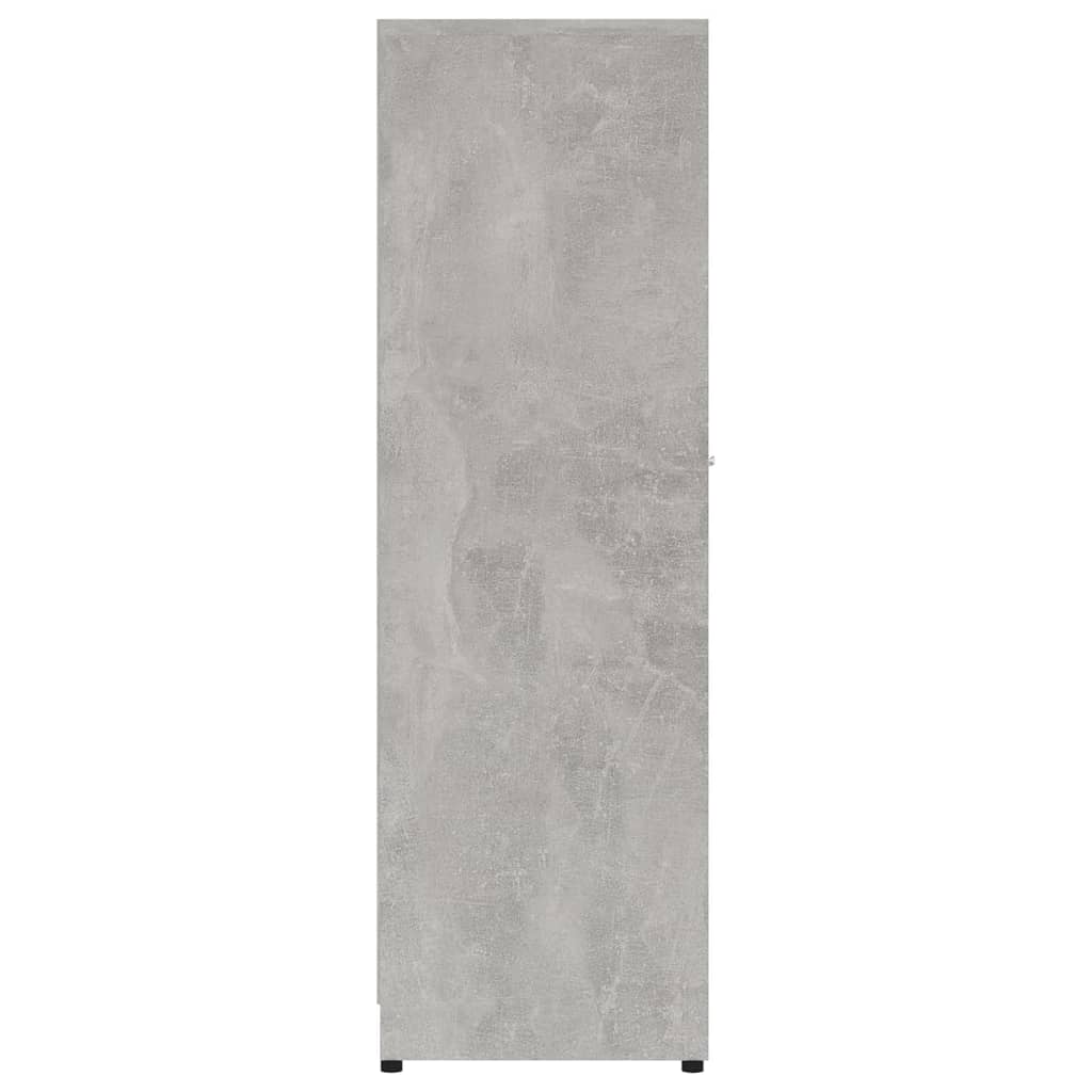 Badkamerkast 30X30X95 Cm Spaanplaat Betongrijs