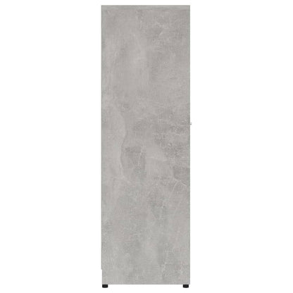 Badkamerkast 30X30X95 Cm Spaanplaat Betongrijs