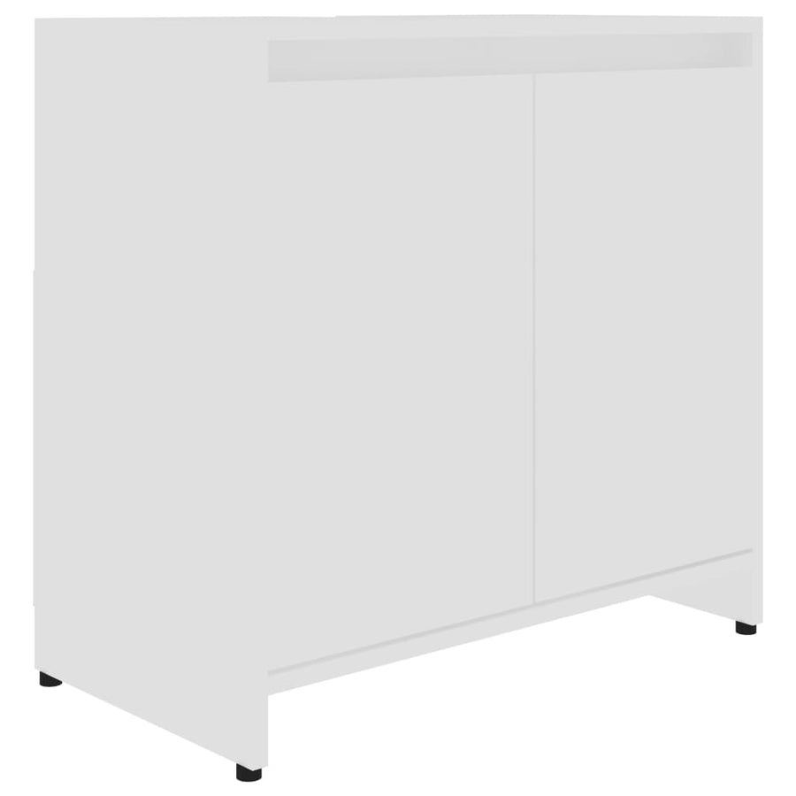 Badkamerkast 60X33X6 Cm Spaanplaat Wit