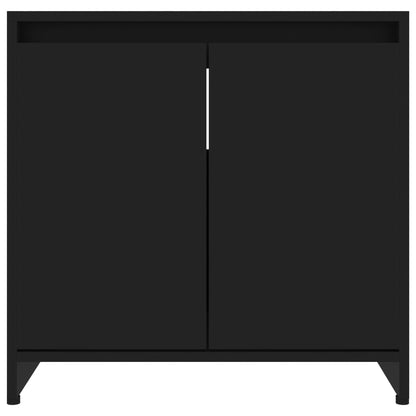 Badkamerkast 60X33X6 Cm Spaanplaat Zwart