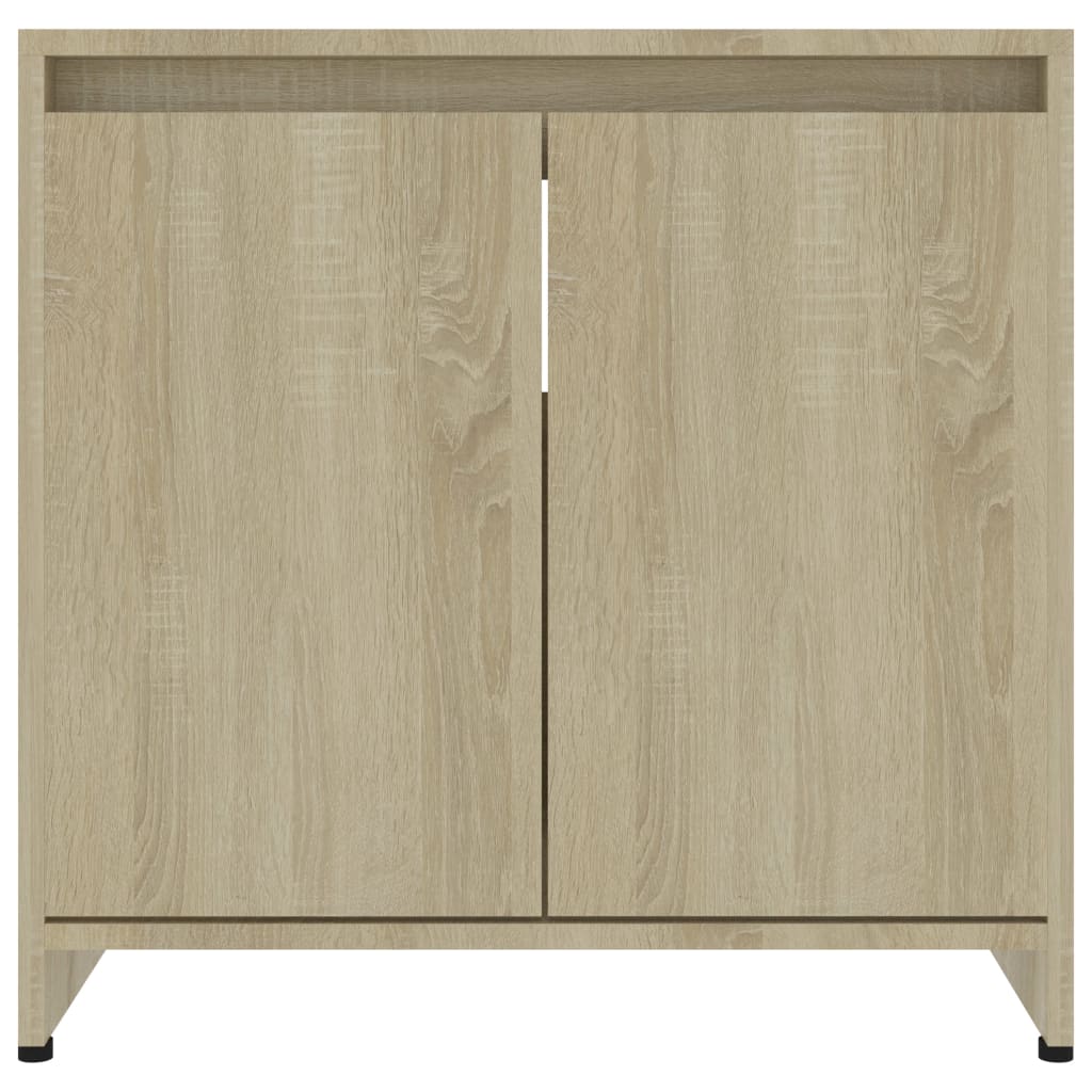 Badkamerkast 60X33X6 Cm Spaanplaat Kleurig Sonoma eiken