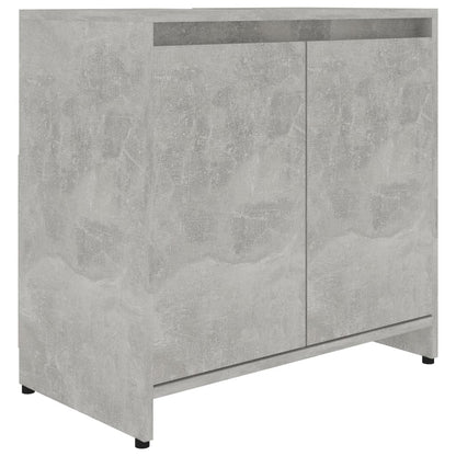 Badkamerkast 60X33X6 Cm Spaanplaat Betongrijs