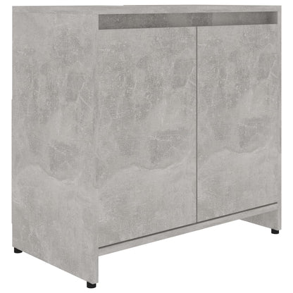Badkamerkast 60X33X6 Cm Spaanplaat Betongrijs