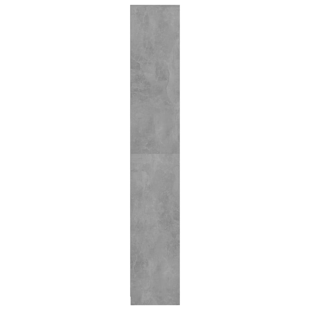 Badkamerkast 30X30X83,5 Cm Spaanplaat Betongrijs Zonder handvat