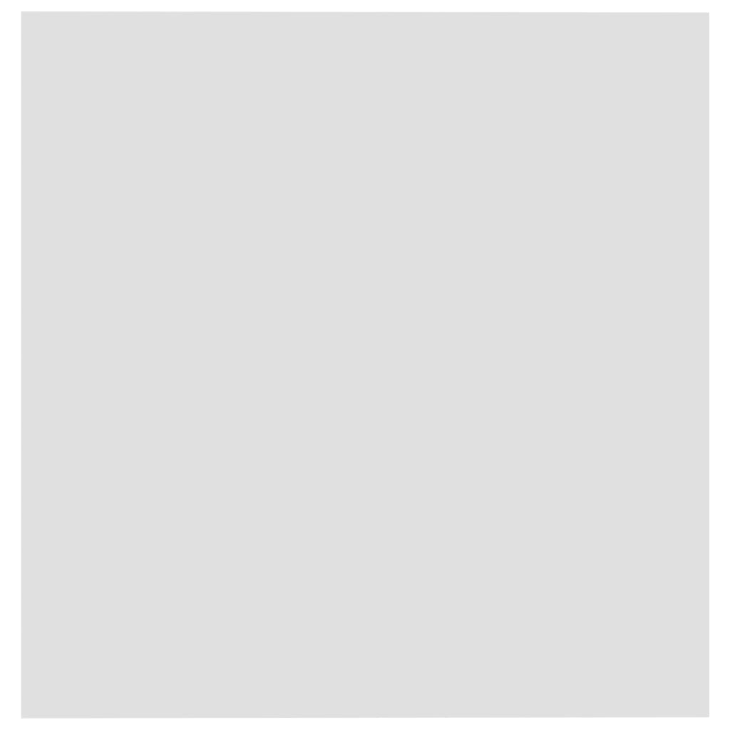 Hangkast 80x39x40 cm bewerkt hout wit Wit