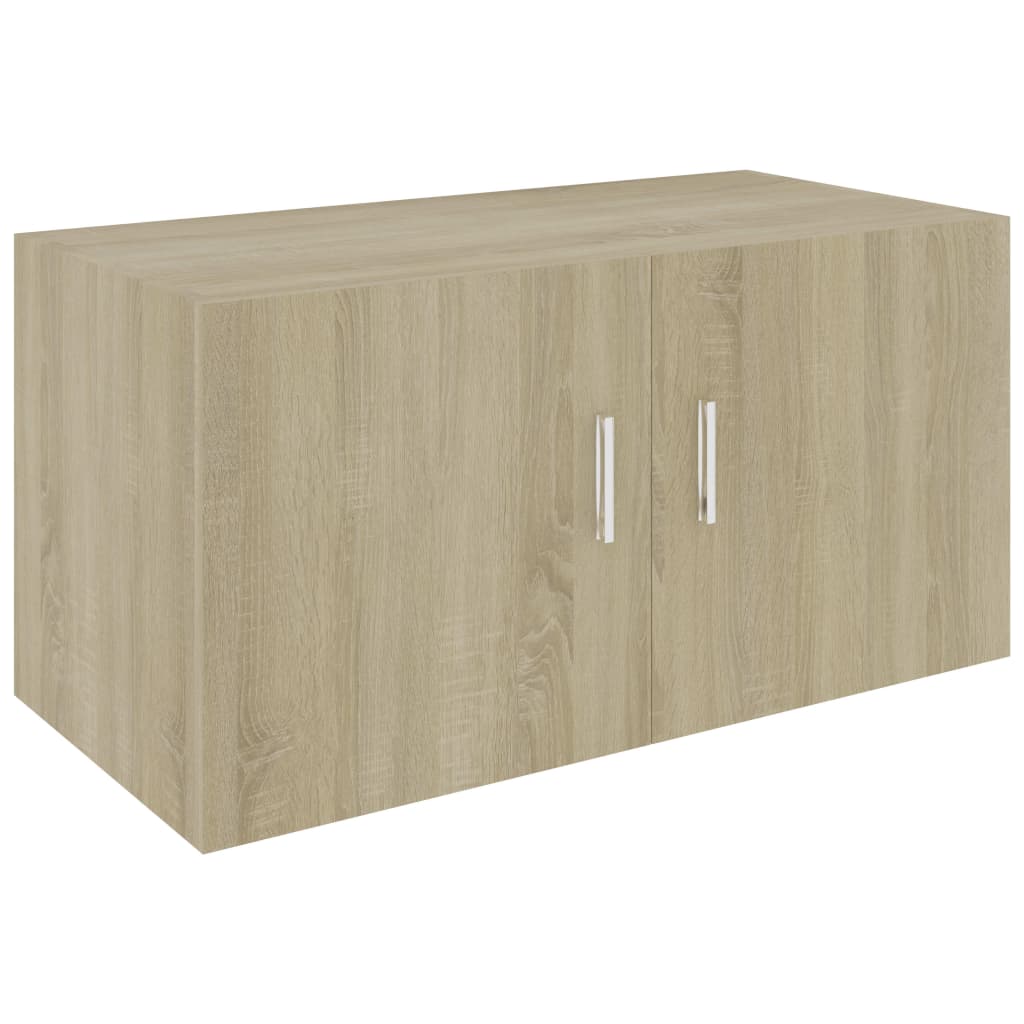 Hangkast 80X39X40 Cm Spaanplaat Kleurig Sonoma eiken