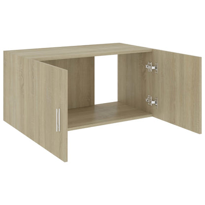 Hangkast 80X39X40 Cm Spaanplaat Kleurig Sonoma eiken