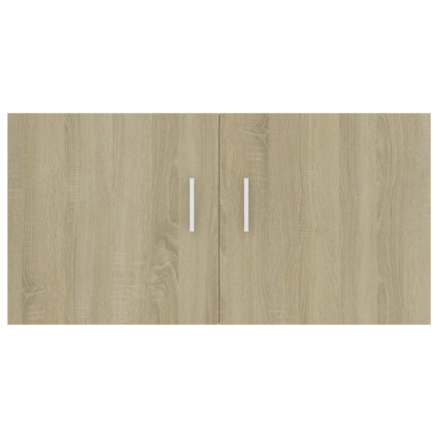 Hangkast 80X39X40 Cm Spaanplaat Kleurig Sonoma eiken