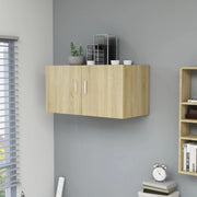 Hangkast 80x39x40 cm spaanplaat sonoma eiken