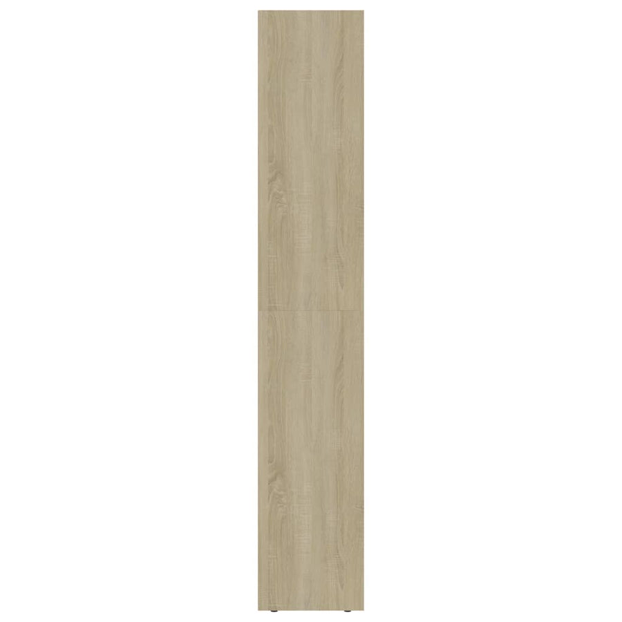 Boekenkast 36x30x171 cm spaanplaat sonoma eikenkleurig Sonoma eiken
