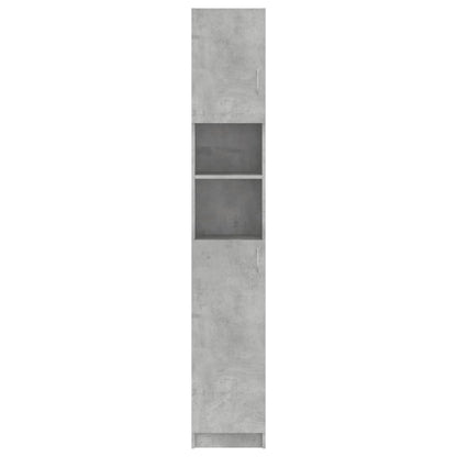 Badkamerkast 32X25,5X90 Cm Spaanplaat Betongrijs