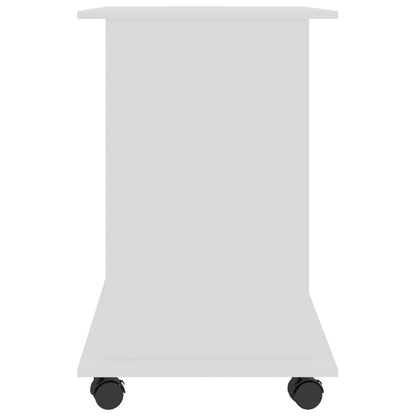 Computerbureau 80X50X75 Cm Bewerkt Hout Wit