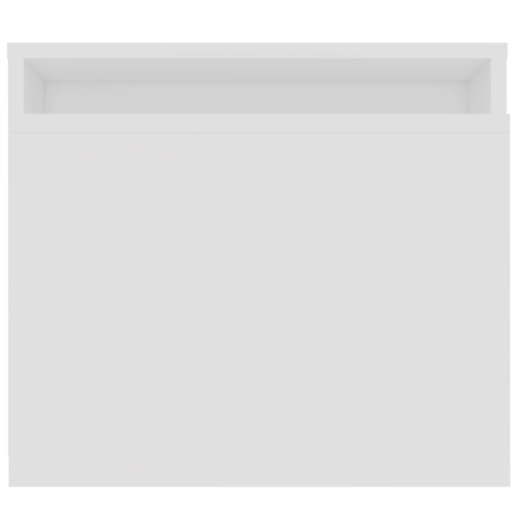 Salontafelset 00X48X40 Cm Bewerkt Hout Wit