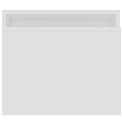 Salontafelset 00X48X40 Cm Bewerkt Hout Wit