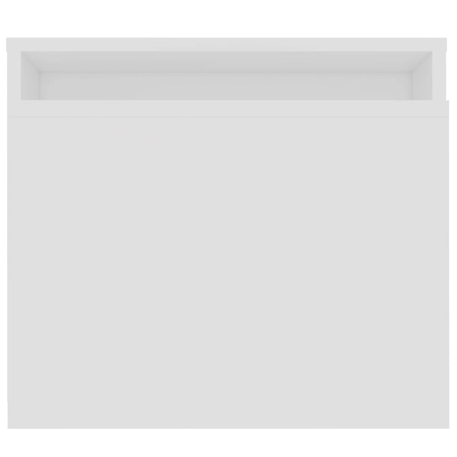 Salontafelset 00X48X40 Cm Bewerkt Hout Wit