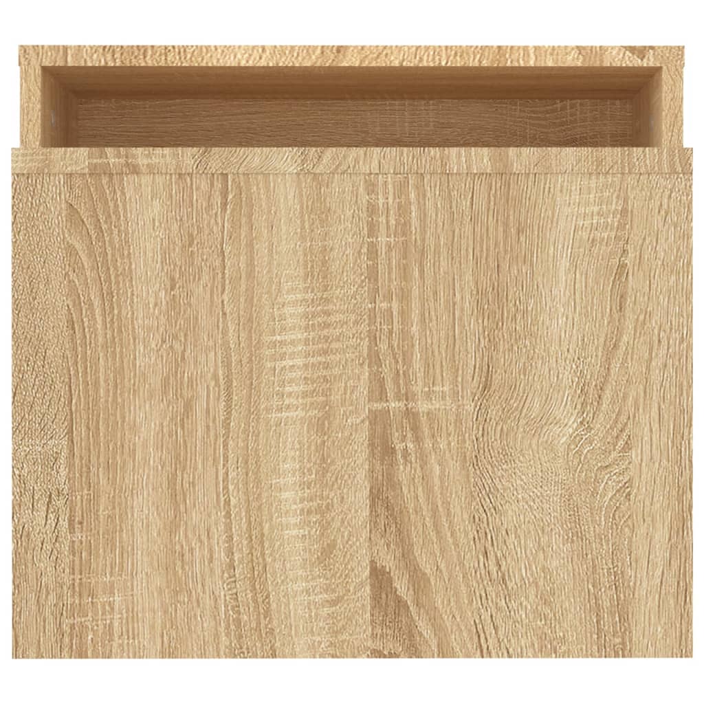 Salontafelset 00X48X40 Cm Spaanplaat Kleurig Sonoma eiken