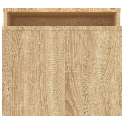 Salontafelset 00X48X40 Cm Spaanplaat Kleurig Sonoma eiken