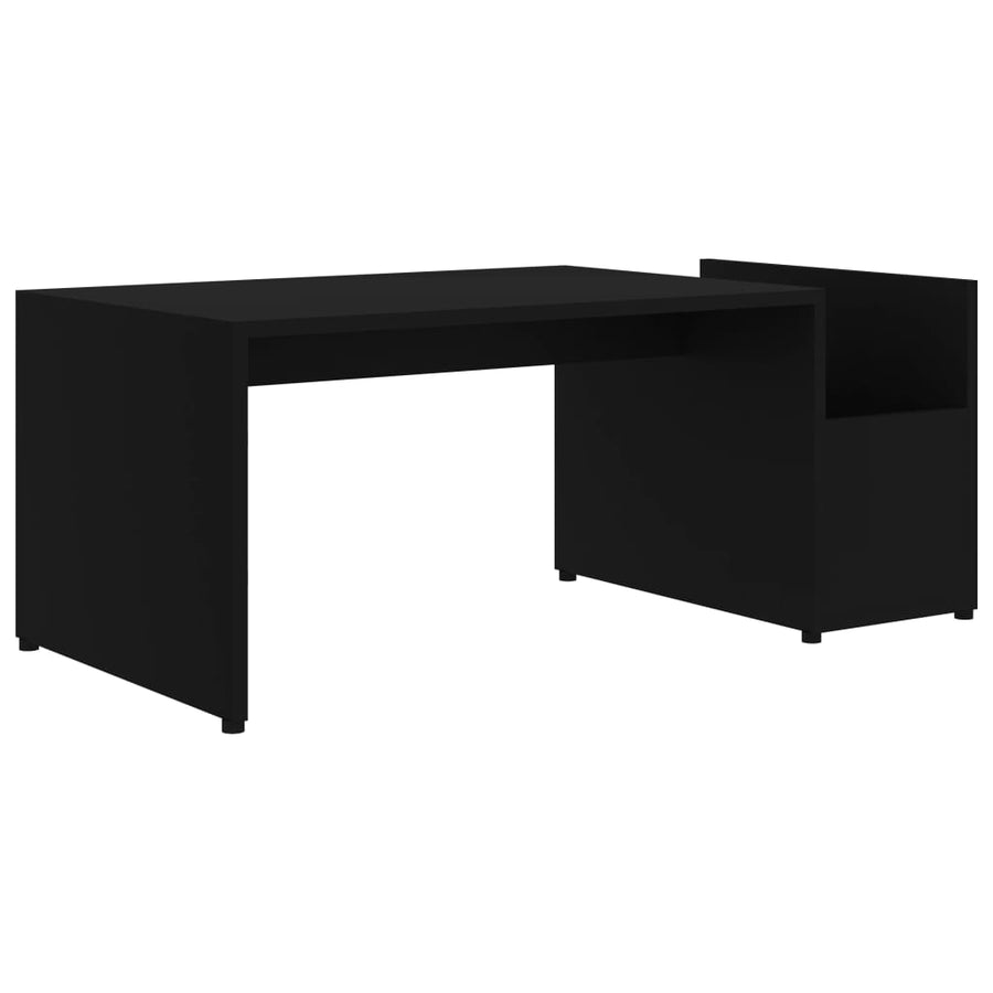 Salontafel 90X45X35 Cm Spaanplaat Zwart 1