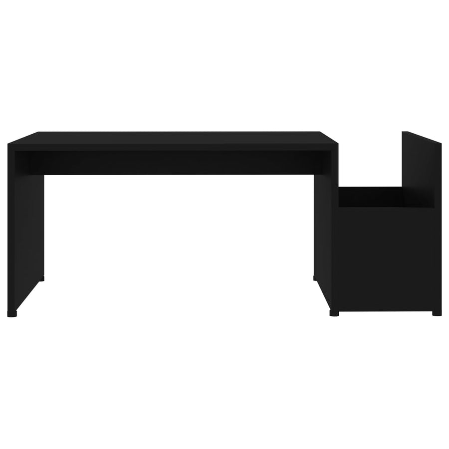 Salontafel 90X45X35 Cm Spaanplaat Zwart 1