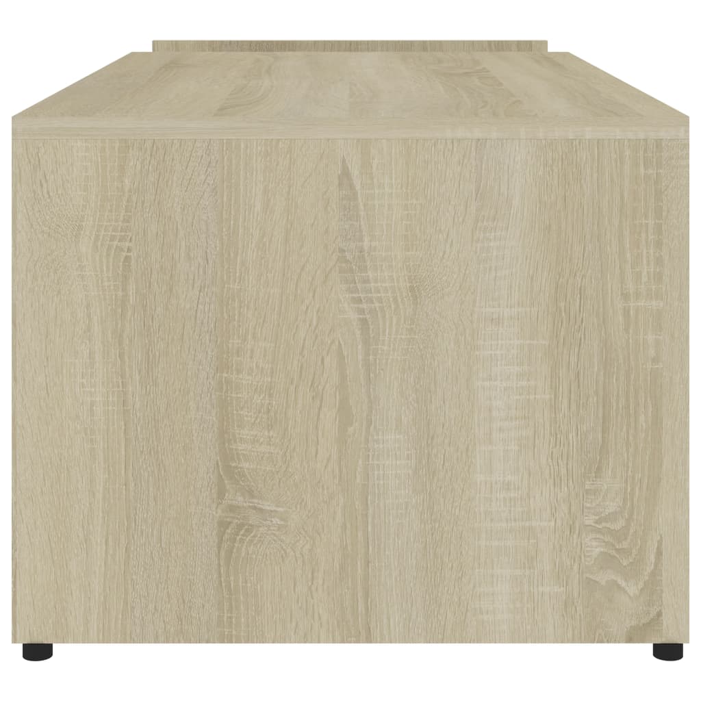 Salontafel 90X45X35 Cm Spaanplaat Sonoma Eikenkleurig 1