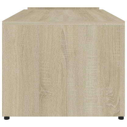 Salontafel 90X45X35 Cm Spaanplaat Sonoma Eikenkleurig 1