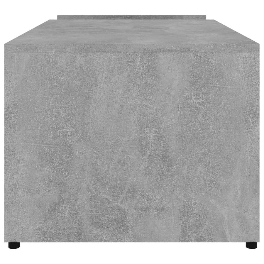 Salontafel 90X45X35 Cm Spaanplaat Betongrijs 1