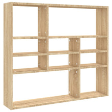 Wandschap 90x16x78 cm spaanplaat sonoma eikenkleurig Sonoma eiken