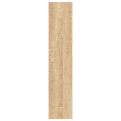 Wandschap 90x16x78 cm spaanplaat sonoma eikenkleurig Sonoma eiken