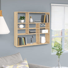 Wandschap 90x16x78 cm spaanplaat sonoma eikenkleurig Sonoma eiken