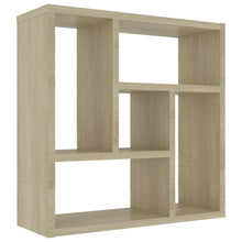 Wandschap 45,X6X45, Cm Spaanplaat Kleurig Sonoma eiken
