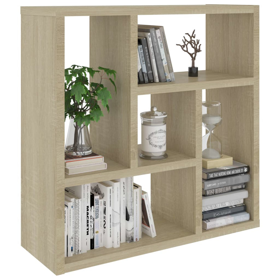 Wandschap 45,X6X45, Cm Spaanplaat Kleurig Sonoma eiken