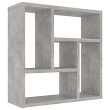 Wandschap 45,X6X45, Cm Spaanplaat Betongrijs