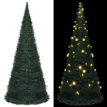 Kunstkerstboom met verlichting pop-up 210 cm groen
