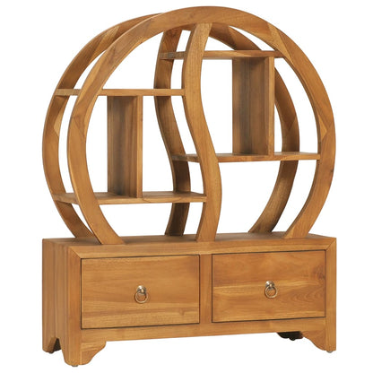 Kast Met Yin Yang Schap Massief Teakhout 68 x 26 x 83 cm